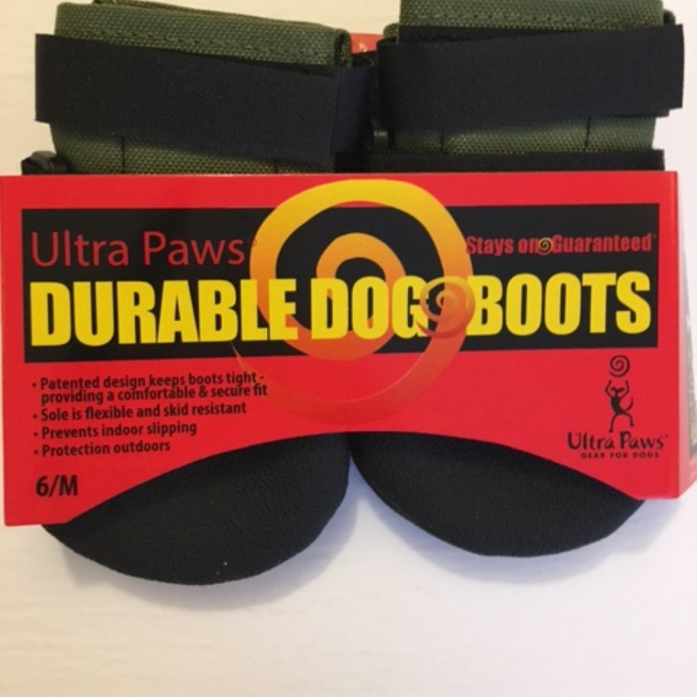 Ultra Paws Durable Dog Boots - Size 6M